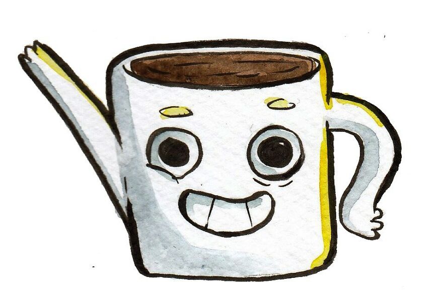 I Left My Job To Be A Full-Time Illustrator A Few Months Ago, Here Are 21 Cute Moments I Created With Watercolor And Ink