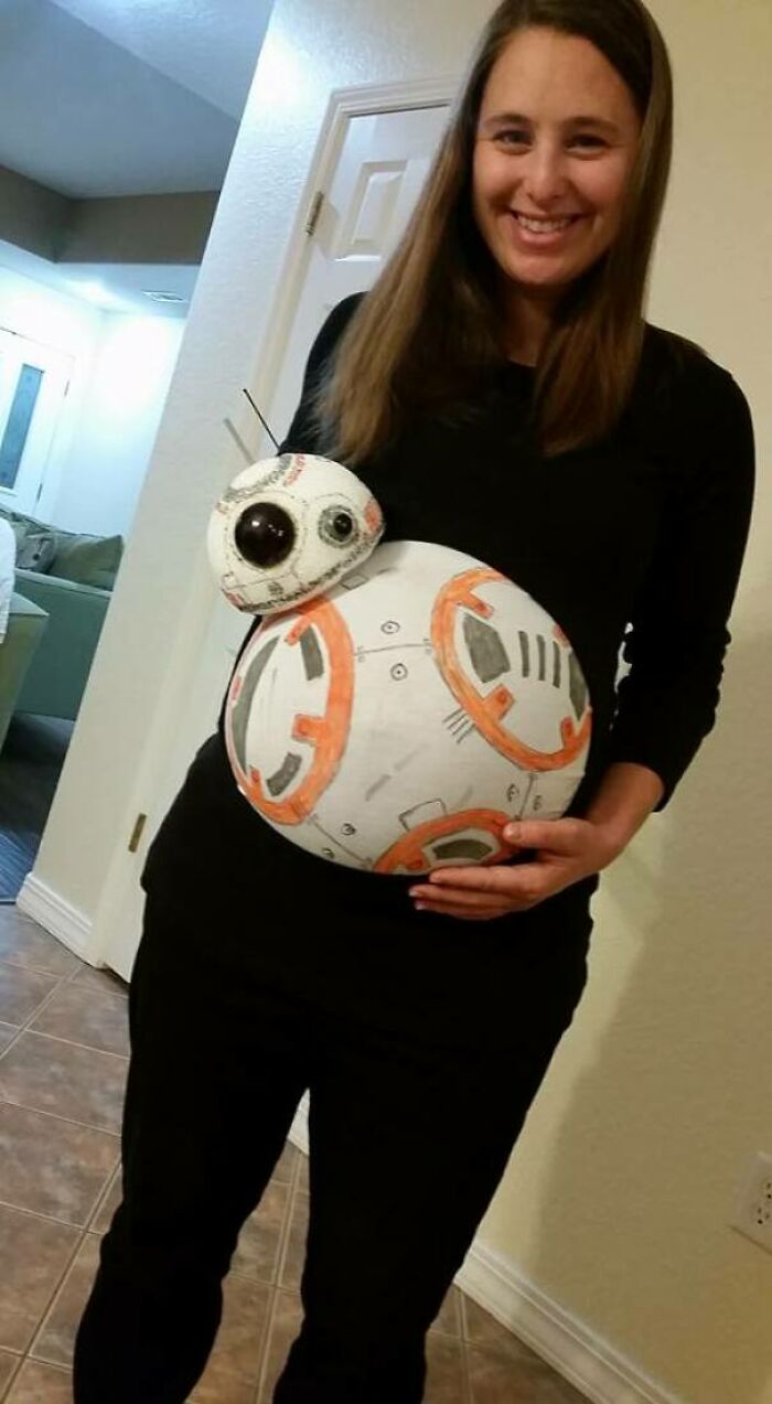 Bb-8 (Baby-8) Pregnant Costume