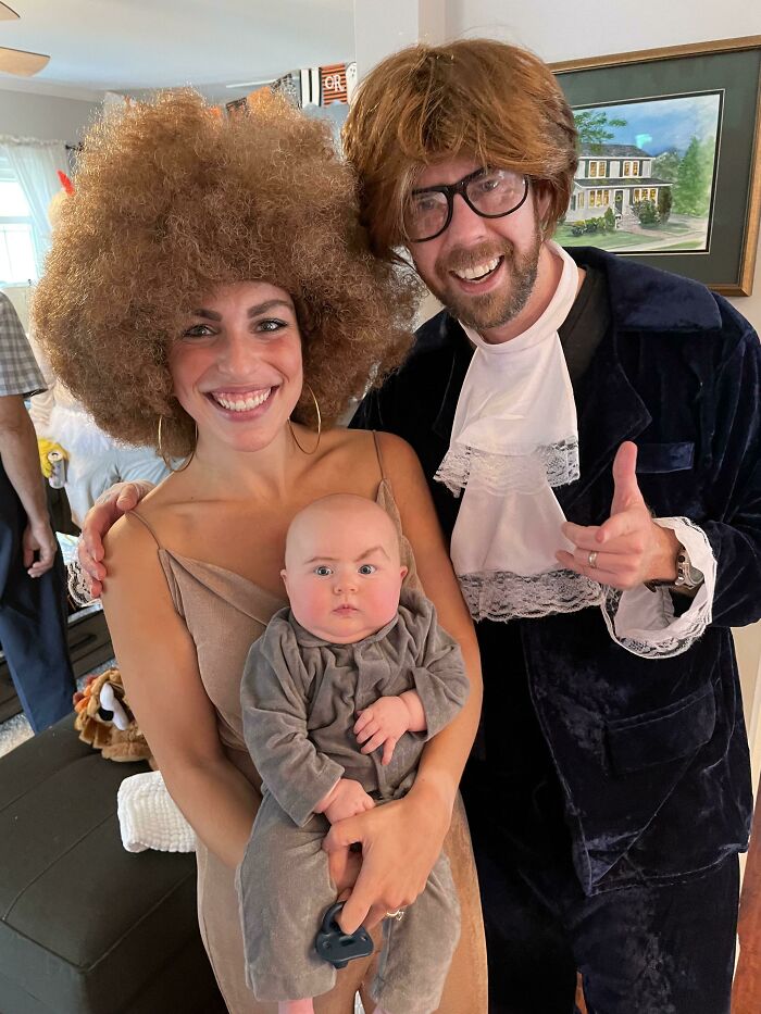 Feliz Halloween de parte de Austin, Foxxy y el Dr. Maligno más malvado que jamás haya existido