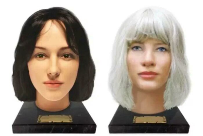 Urna con cabeza impresa en 3D para las cenizas de su ser querido