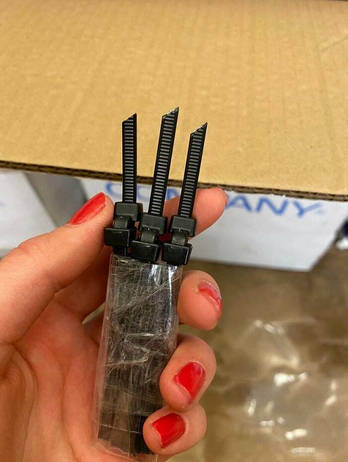 Forgot To Get A Fork For My Salad While On The Job. Worked Perfectly For Chick-Fil-A As Well. Only Took A Few Zipties And Tape