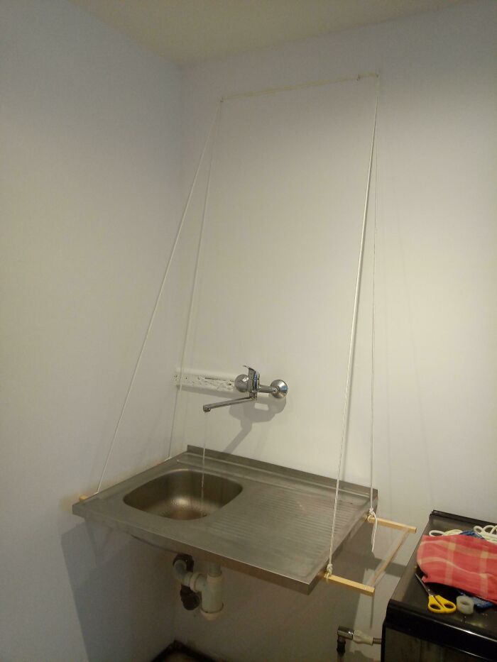 We've Already Thrown Out All Of Our Kitchen Without Realizing It's Gonna Take 2 Weeks To Ship The Next One