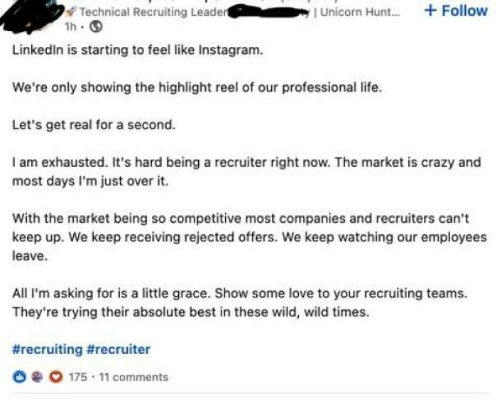 Is It Bad That My First Thought Was...now You Know How It Normally Feels For Job Seekers...? Lol