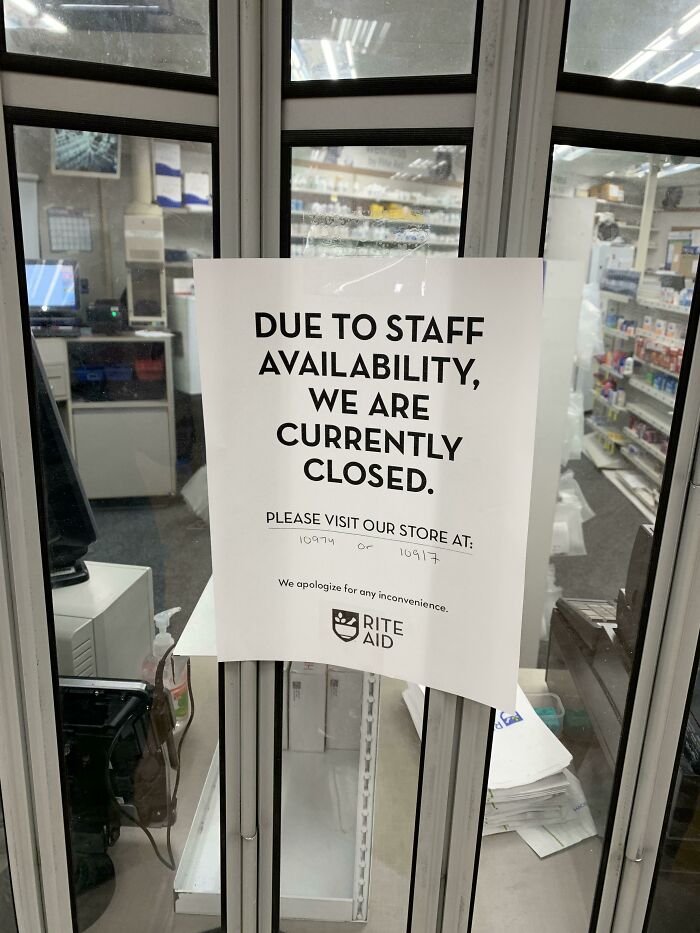 The Pharmacy In My Pharmacy Is Closed. I Was Supposed To Pick Up My Diabetes Meds Here…didn’t Get A Call, Message, Nothing…