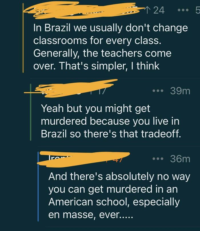 When You Come For Brazil But Forget You Live In The Us