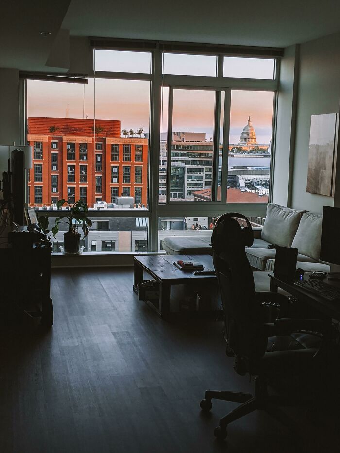 First Solo Apartment. View Makes Quarantine A Little Easier