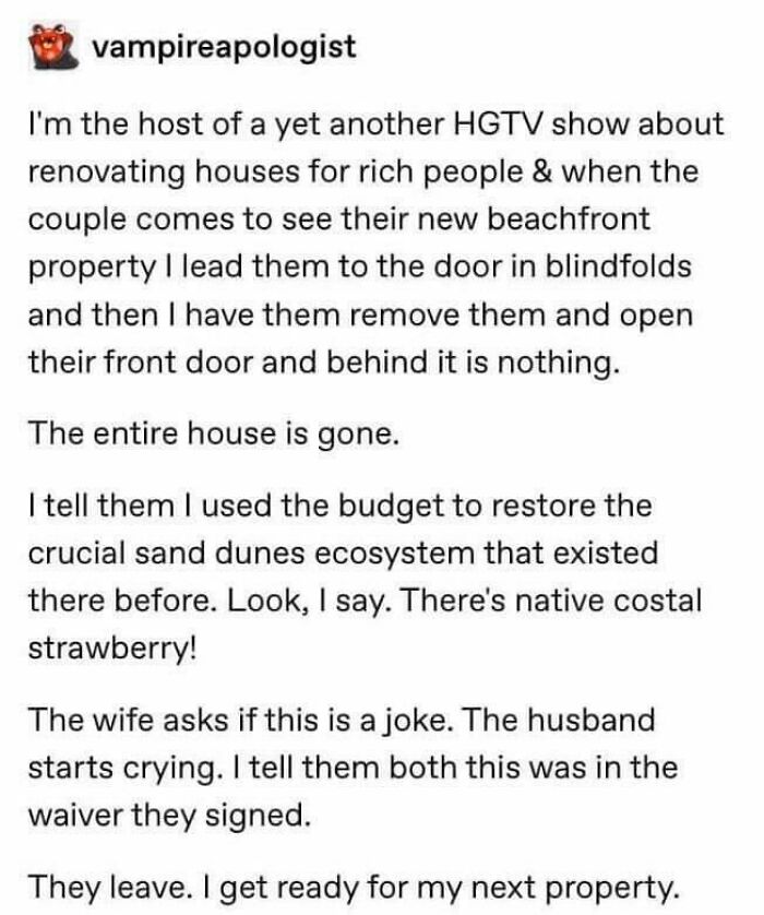 Chaotic Good For The Environment