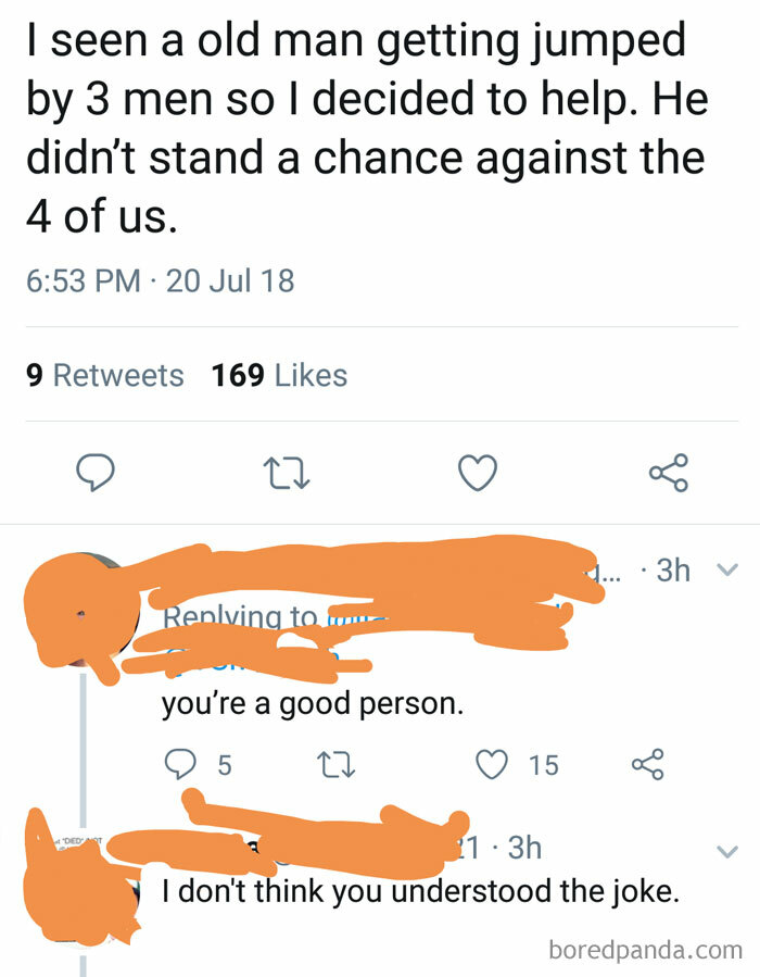 I Seen A Old Man Getting