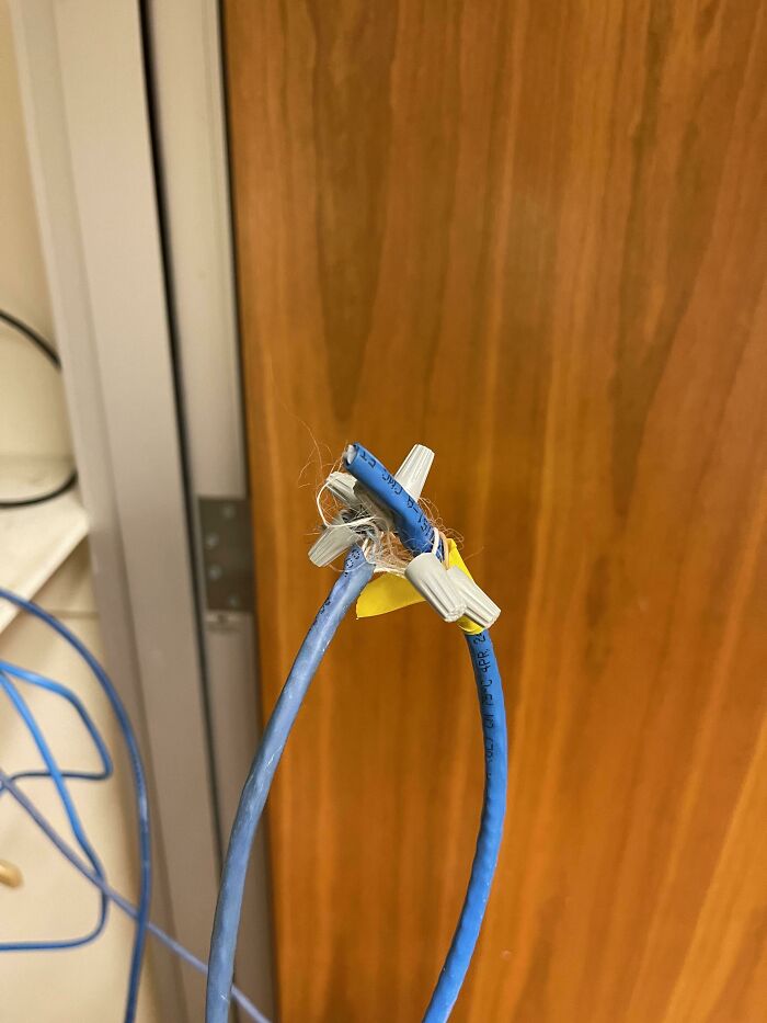 Client Reports Spotty Internet In Engineering Office