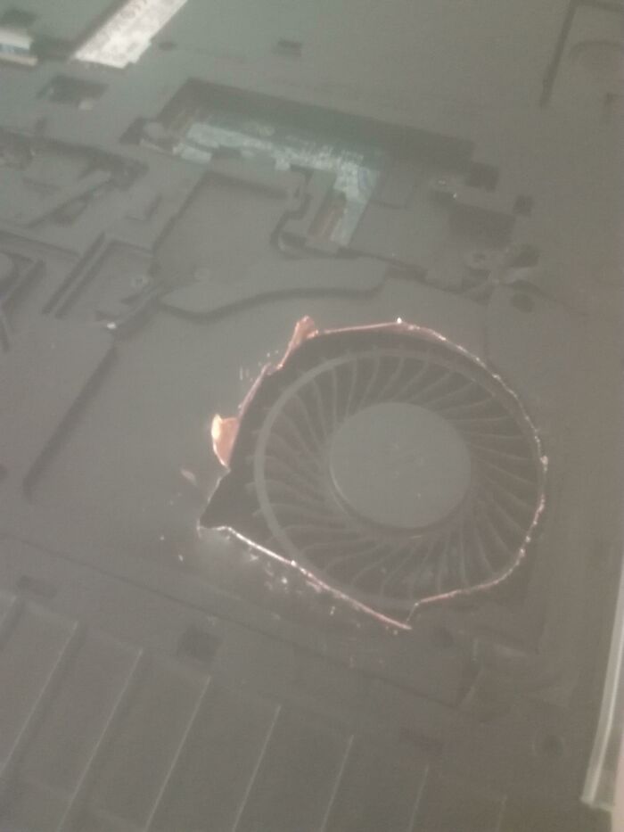 My Fan Was Vibrating And Making Loud Noises. Decided To Cut Around The Fan. It Now Passes The Diagnostic Test