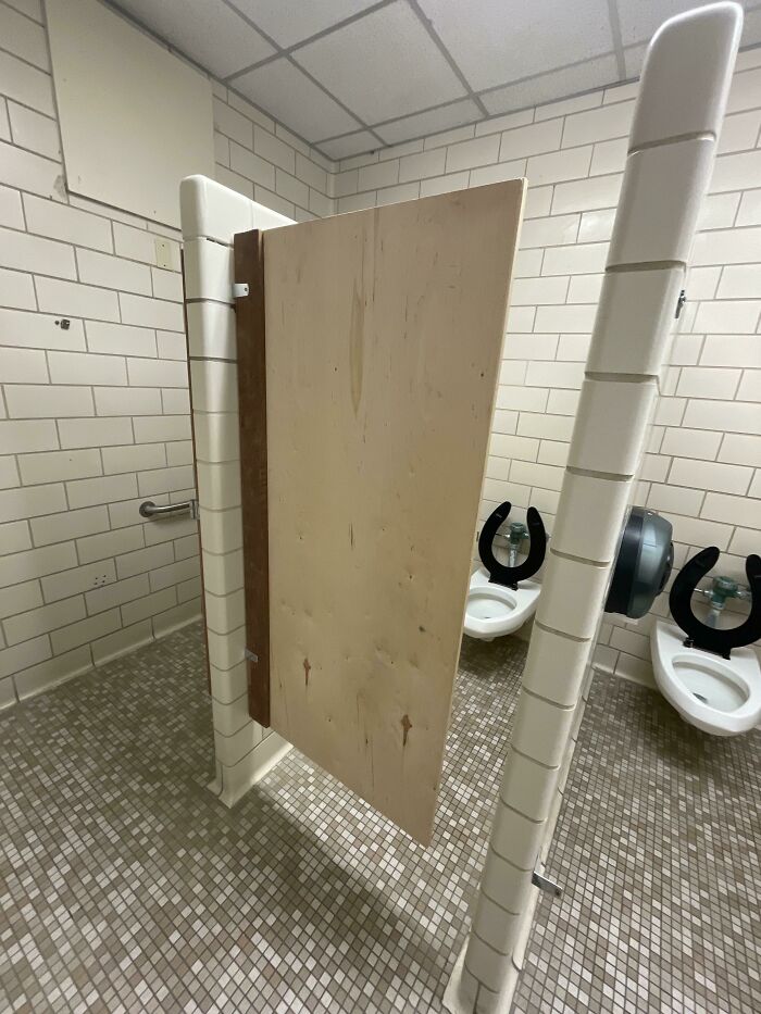 This Bathroom Stall At My School