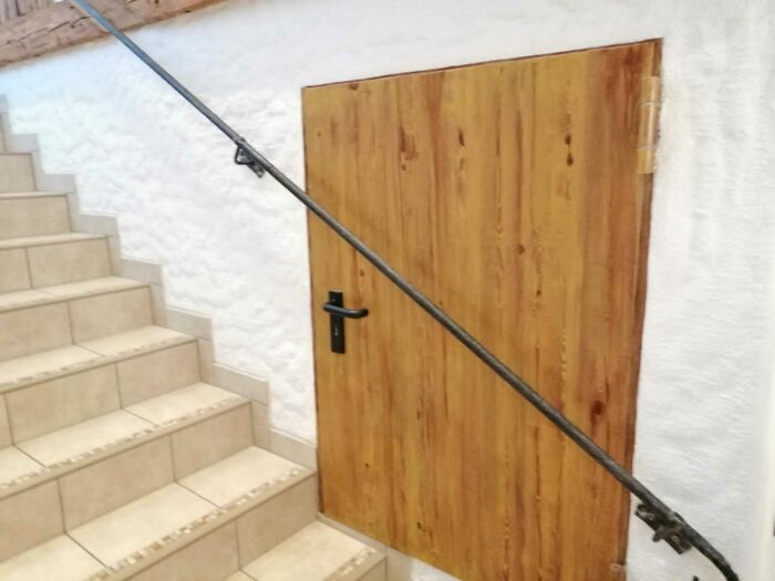 This Door Will Never Be Opened. Found In An Austrian Spa