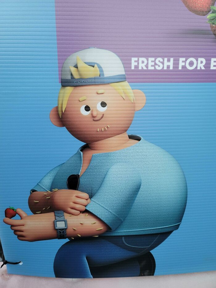 3D Hairy Arms On 3D Characters