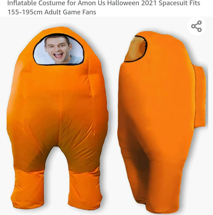 The Amon Us Costume Is Obviously Photoshopped