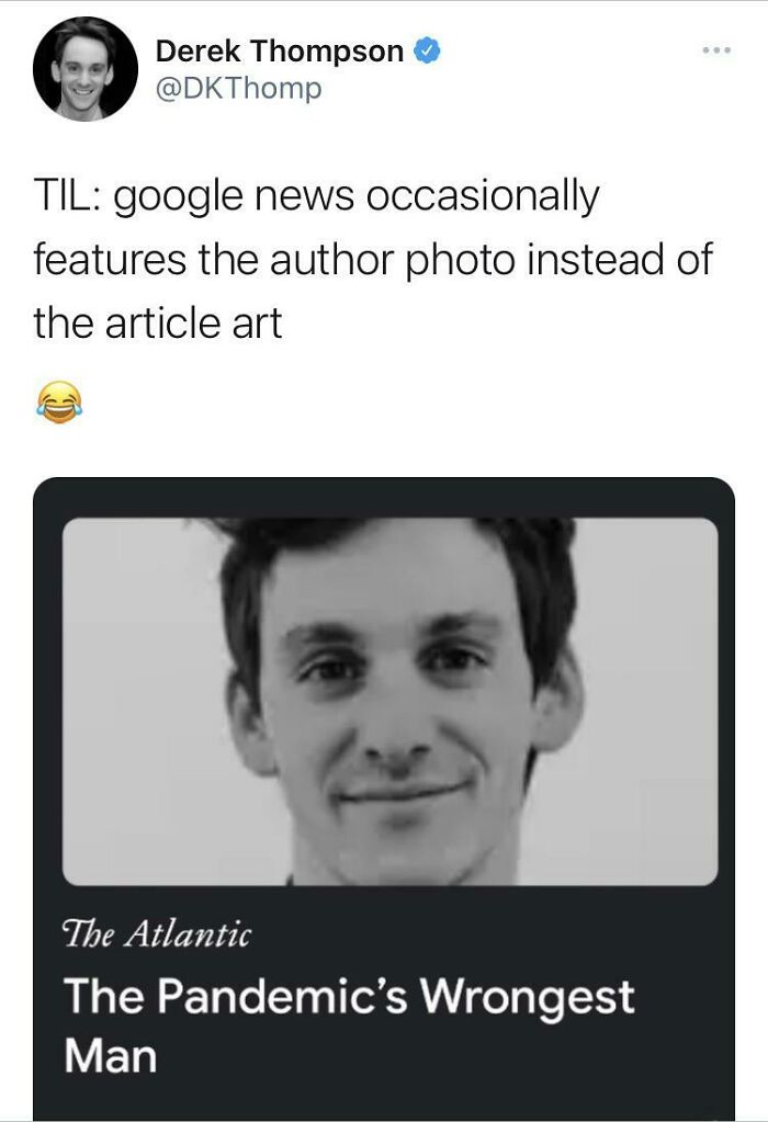 Google Done Him Wrong.