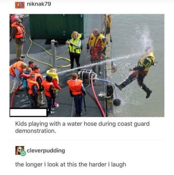 Yes, We Will Aim The Hose Here