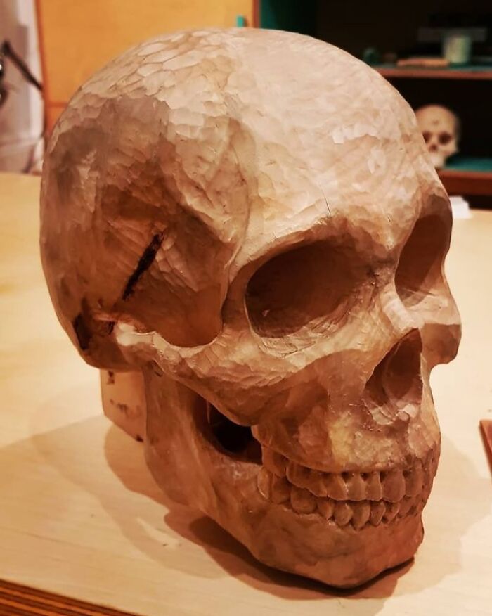 Long Time Lurker, First Time Poster. Trying My Hand At Carving Lime Wood