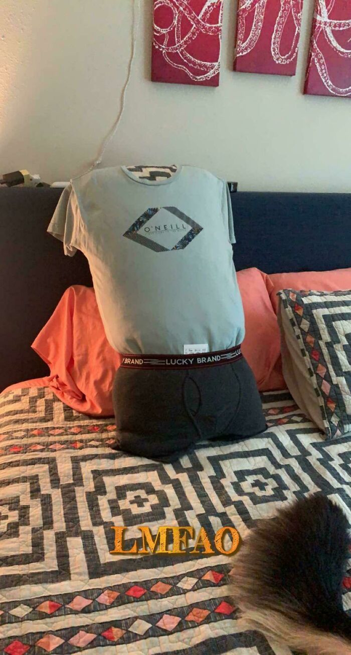 My Husband Left Town Today For A Bachelor Party. I Came Home To This