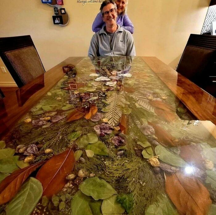 Just Finished! Working On An 8 Foot Live Edge Piece Of Walnut Now! 