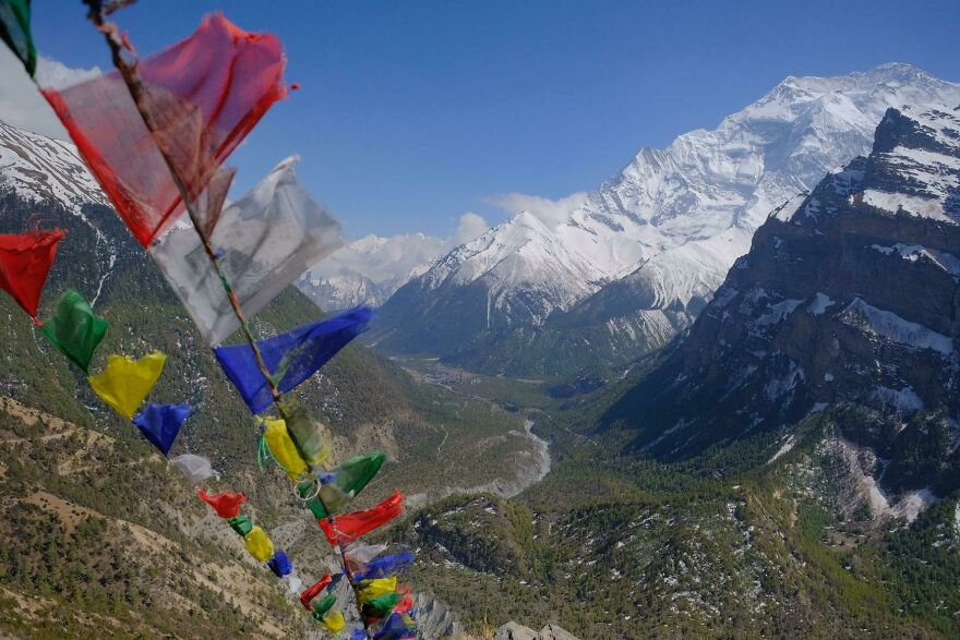 Walked For 4 Days For This View. Annapurna Circuit, Nepal