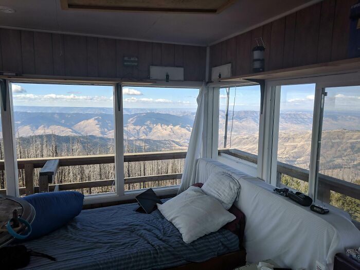 Esta torre de vigilancia en Idaho cerró la otra semana