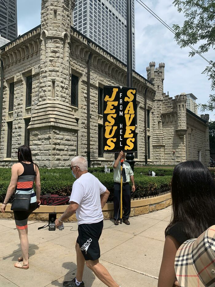 Jesus From Hell Saves