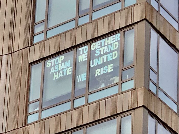 Stop Together Asian We Stand Hate United We Rise