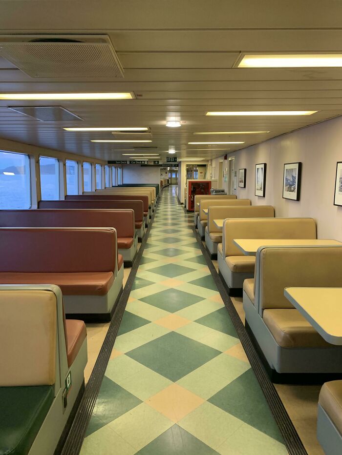 El ferry desde Seattle a las 5 de la mañana