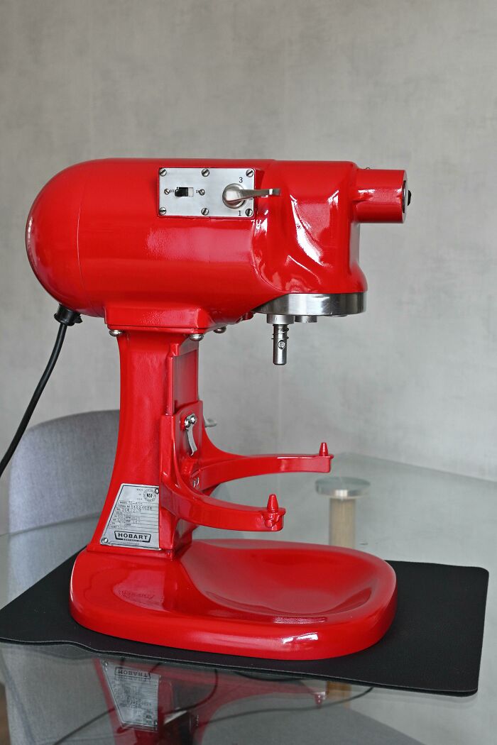 My 50 Year Old Hobart N50, Restored The Paint