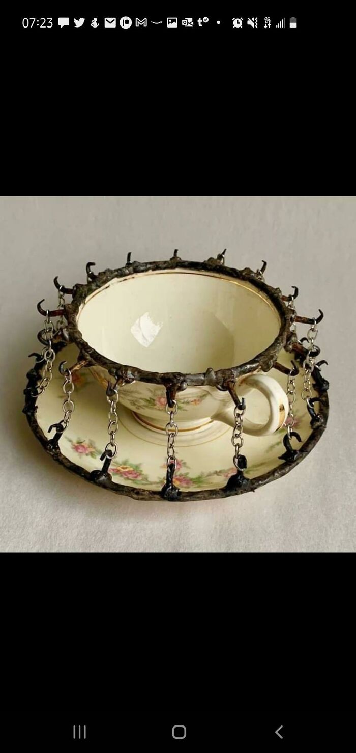 Found On Fb: Bdsm Tea Cup?