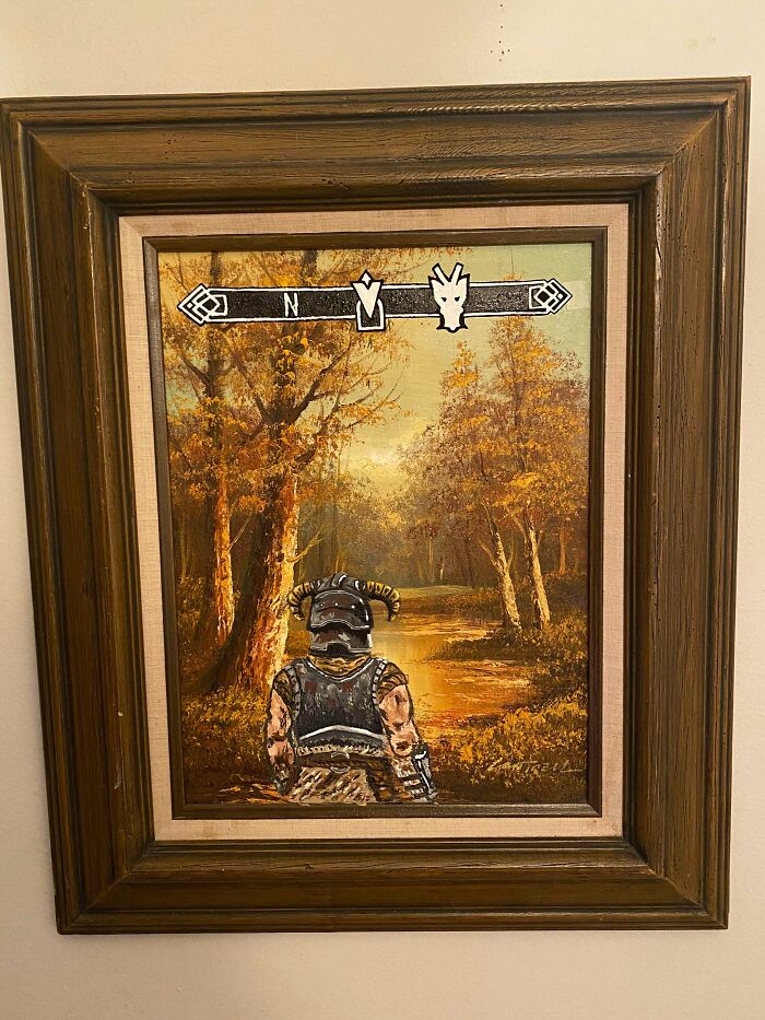 Skyrim Came Out Ten Years Ago So Here’s A Repainting To Commemorate That!