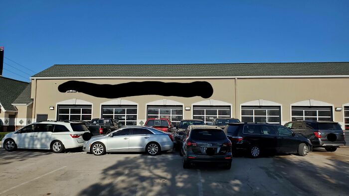 My Shop Has Had To Start Parking The Vehicles Like This To Protect The Trucks From Catalytic Converter Theft Over Night