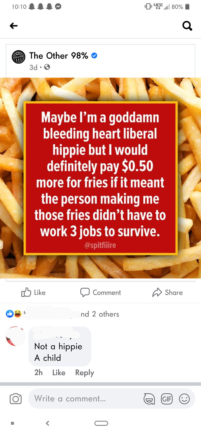 Is It Childish To Want People To Be Able To Make A Livable Wage?