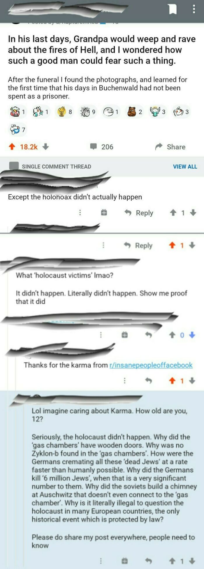 Insane People Of Reddit