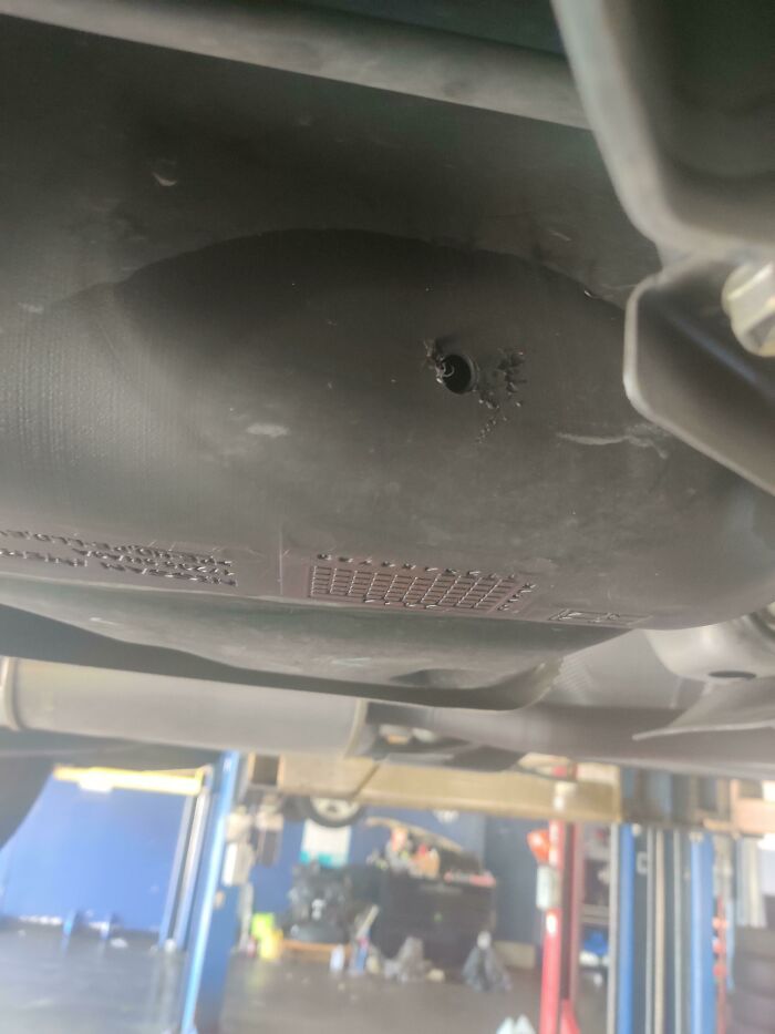 Someone Stole This Old Lady's Gasoline