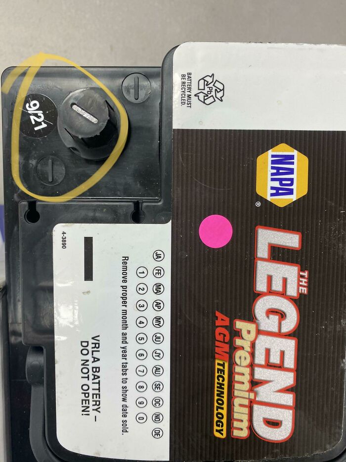 C/S They Are “Very Unhappy” With The Date Code Of The Battery We Just Sold Them…