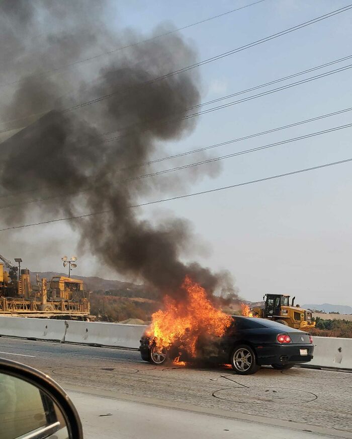 That's One Hot Ferrari