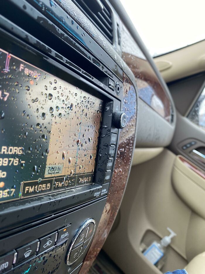 It’s Me. I’m The Idiot. Left My Sunroof Open When It Called For Rain