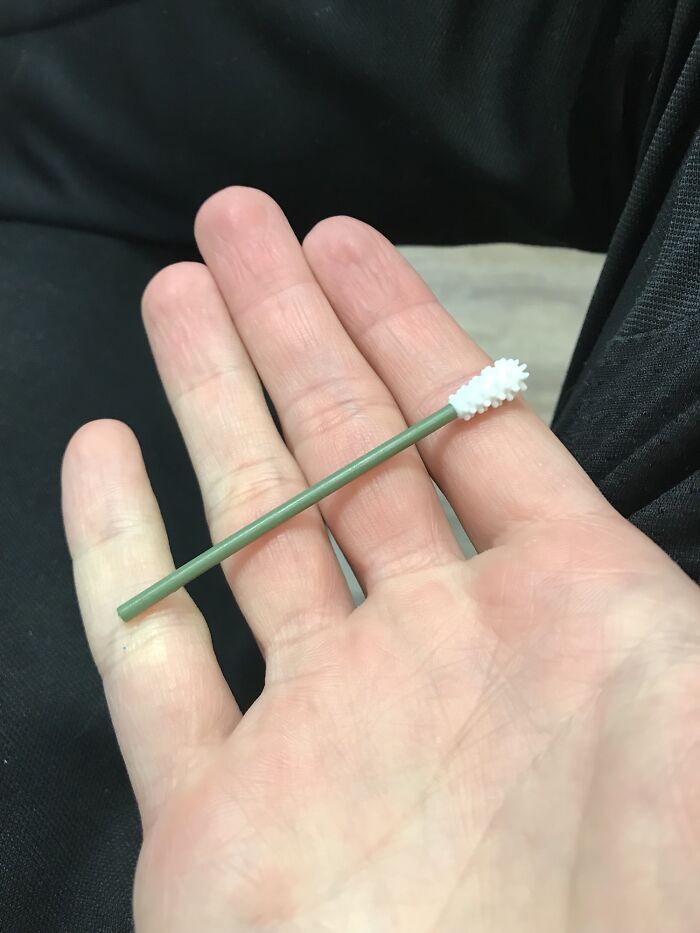 Tried To Save A Few Trees And Bought A Silicone "Cotton Swab". Guess Who's In Urgent Care Because The Other End Is Stuck In His Ear?