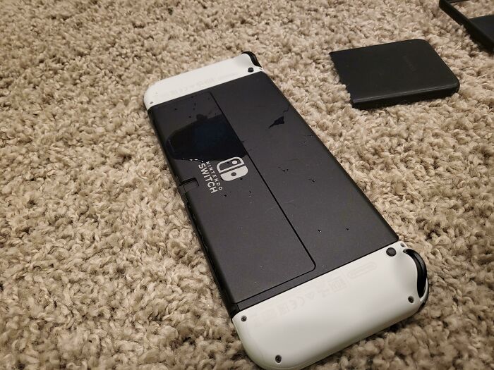 My Cat Decided To Piss On My New Switch, Instead Of Literally Anywhere Else