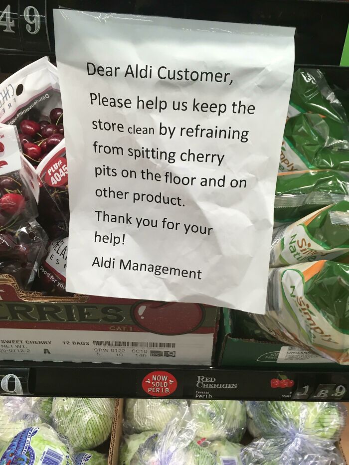 It’s So Sad That This Has To Be A Sign There At All