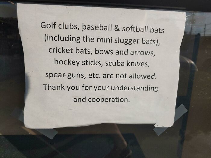 Sign On The Door Of The Corner Store By Me