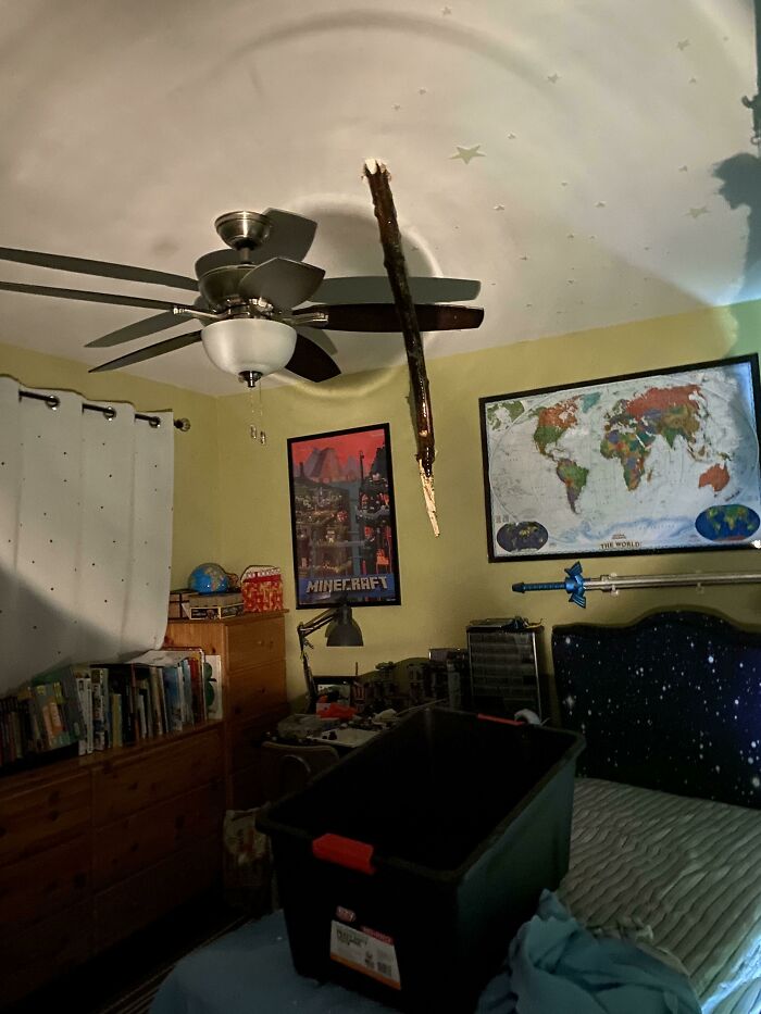 Tornado-Driven Murder-Branch Impales My House Directly Above My Kid’s Bed