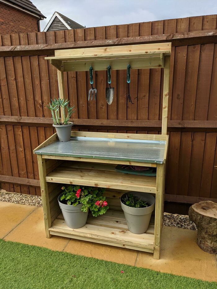  For Our 10-Year Anniversary Today My Husband Gifted Me A Potting Shed To Help With This Natural Therapy