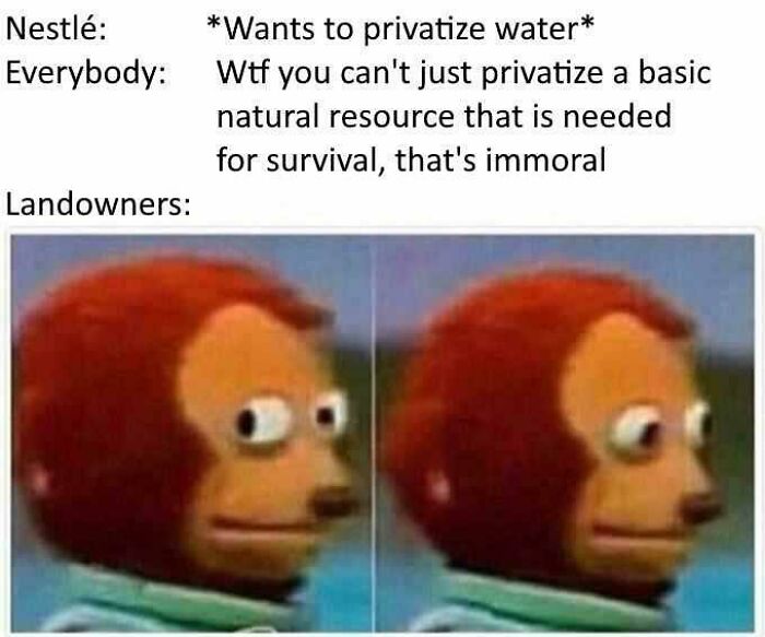 Time To Stop Privatizing Natural Resources