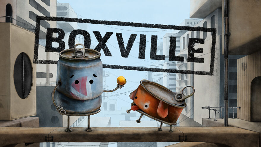 Boxville - Point & Click Adventure Puzzle Game, With More Than 300 Hours Of Artists&rsquo; Time Spent On Every Scene.