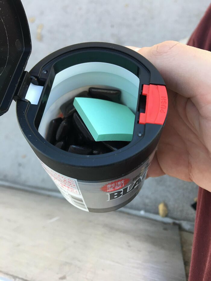 This Japanese Gum Have Little Pieces Of Paper Inside For You To Spit Your Gum In To When You’re Finished With It