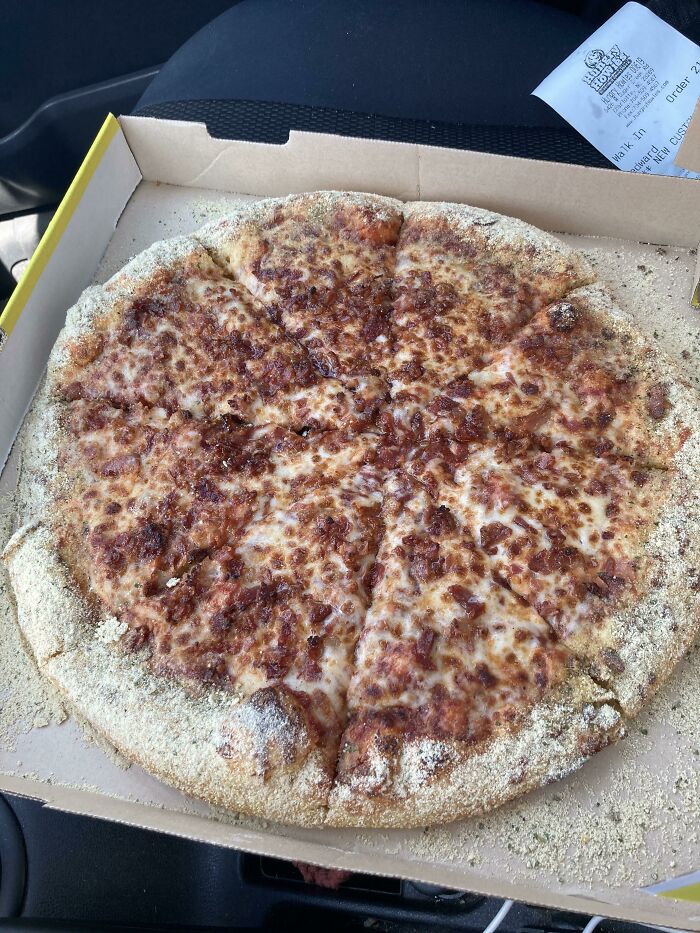 Hungry Howie - Asked For As Much Crust Flavoring That He Could Give Me Without Getting Fired