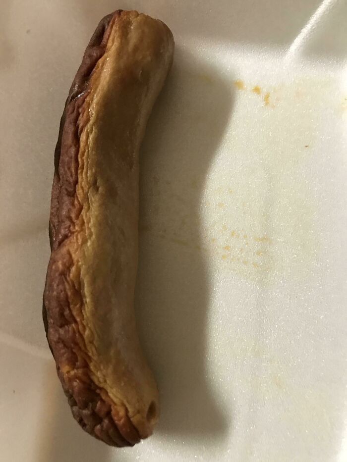 This Hotdog Was The Thank You Meal For Working On Thanksgiving