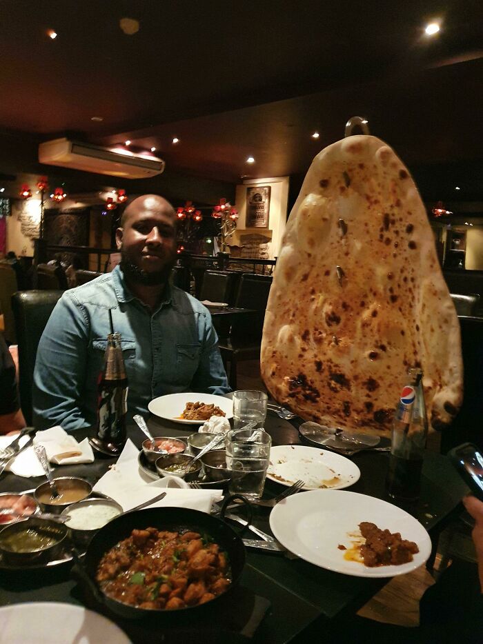 This Naan Bread I Had In The UK